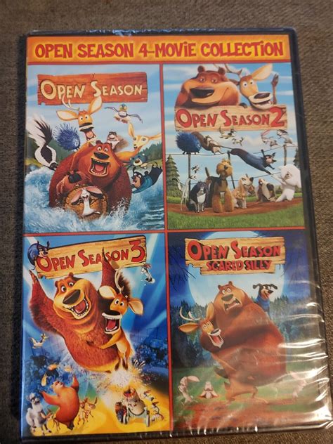 Open Season 4 Movie Collection Open Season Dvd Sealed Ebay