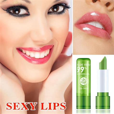 Fusang Paquete De L Pices Labiales De Aloe Vera Brillo Labial M Gico