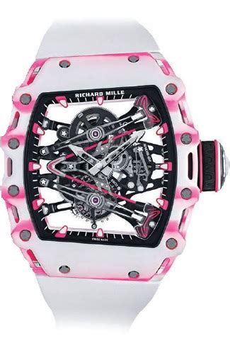 Richard Mille And Bubba Watson Present The Partnership's First Pink Watch