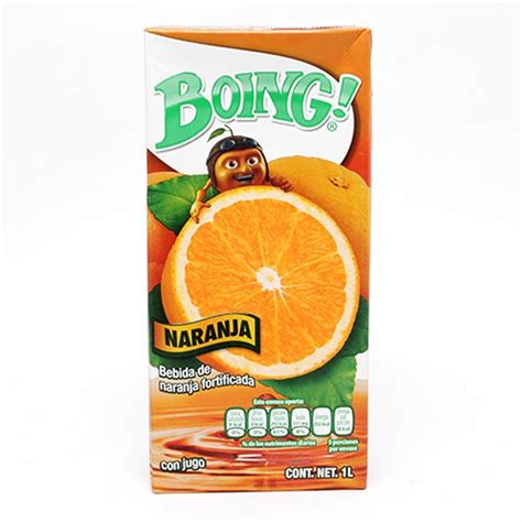 Boing Jugo Sabor Naranja Lt Mercado Libre