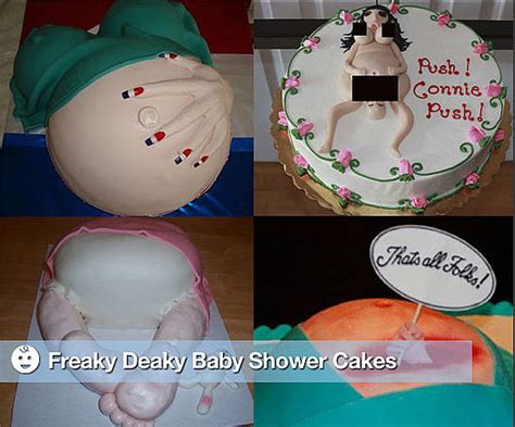 Crazy Baby Shower Cakes