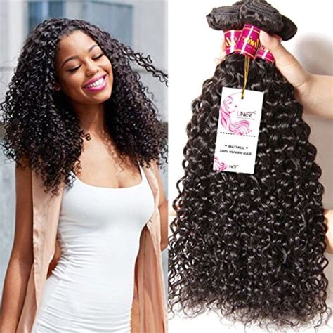 Unice Hair Malaysian Curly Hair 3 Bundles 100 Unprocessed Human Remy Hair Weft Extensions