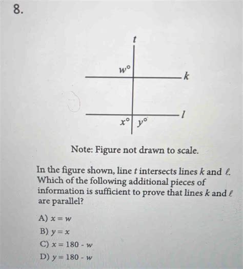 Solved Note Figure Not Drawn To Scale In The Figure Shown Line T