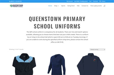 Our Uniform - Queenstown Primary School