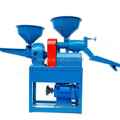 Weiyan Mini Rice Mill Combine Grinder Corn Machine Easy To Using High