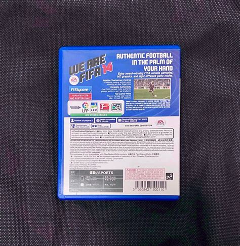 [psvita] Fifa 14 Video Game For Ps Vita Not Ps3 Psp Ps5 Xbox 360 One Series X S Switch Ps4 Games