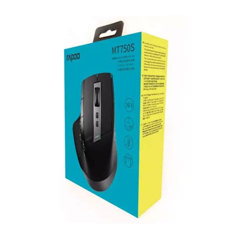 Rapoo Mt750s Rechargeable Multi Mode Wireless Mouse Easy Switch Between Bluetooth And 24g Uygun