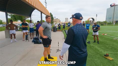 Tommy Madaras Straight Leg Jump USA Rugby Testing CROSSOVER Academy