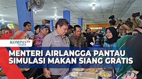 Simulasi Makan Siang Gratis Airlangga Hartarto Sukarela Usulan Dari