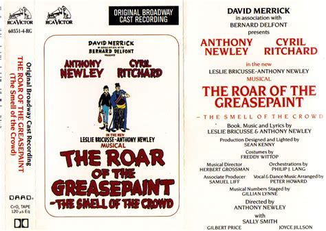 The Roar Of The Greasepaint The Smell Of The Crowd Music