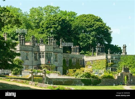 Tissington Hall, Tissington, Derbyshire, England Stock Photo - Alamy