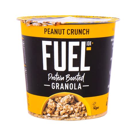 سعر قم بشراء Fuel 10k Protein Boosted Granola Peanut Crunch 70g Online At Best Price من الموقع