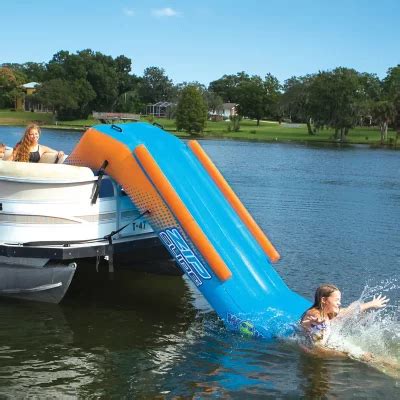 WOW Sports Large Inflatable Zip Slide for Pontoon Boats - Sam's Club