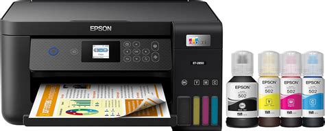 Epson Ecotank Et Wireless Color All In One Cartridge Free