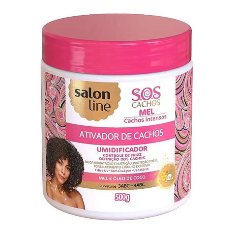 Ativador De Cachos Sos Cachos Mel Cachos Intensos Salon Line G