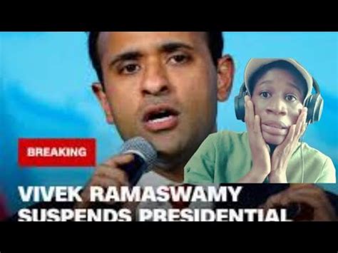 Vivek Ramaswamy Drops Out Of Race Endorses Trump Youtube