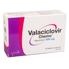 C Valaciclovir Mg X Tabs Chemo