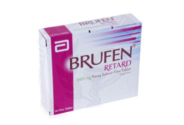 BRUFEN RETARD 800 MG YAVAS SALIMLI 28 FILM TABLET İlaç Rehberi