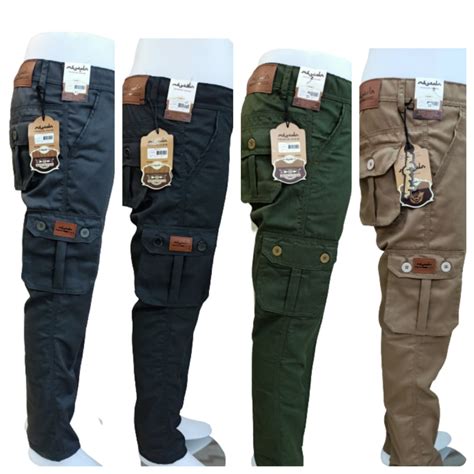 Celana Cargo Pria Dewasa Terbaru Cargo Pants Fesyen Pria Pakaian