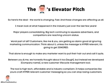 Heres A Crash Course On How To Create An Elevator Pitch 🛗 Youll See Real Examples Of What To