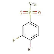 现货供应九鼎化学1 Bromo 2 fluoro 4 methylsulfonyl benzene 纯度97 1