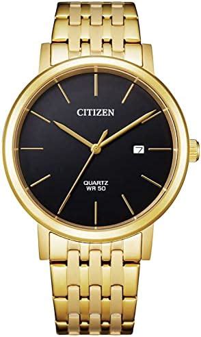 Citizen Orologio Analogico Al Quarzo Uomo Con Cinturino In Acciaio