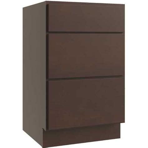 CNC CABINETRY L11 VDB18 HA Luxor 3 Drawer Vanity Base Cabinet Ada 18