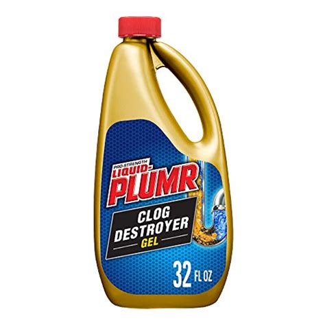 Liquid Plumr Pro Strength Clog Destroyer Gel With Pipeguard Liquid