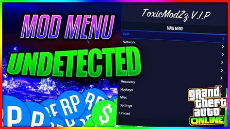 Comment Avoir Un Mod Menu Full Recovery Gta Online Youtube