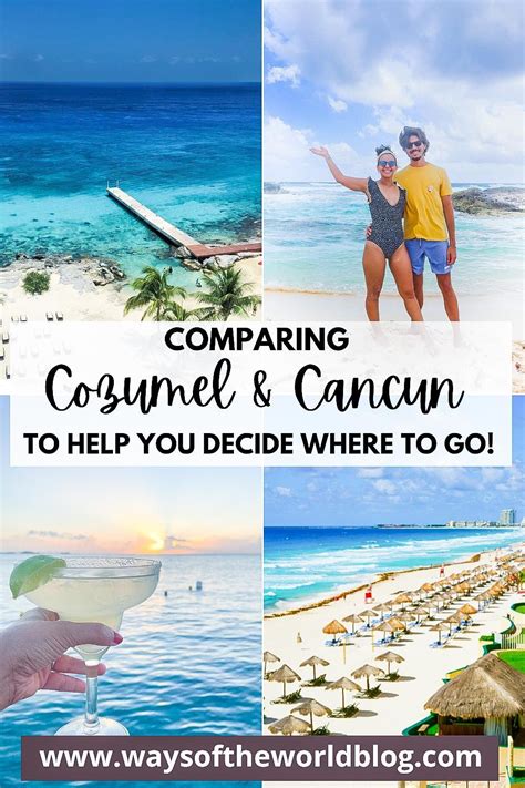 Cancun Vs Cozumel Which Iconic Spot Is Right For You In 2022 Mexico