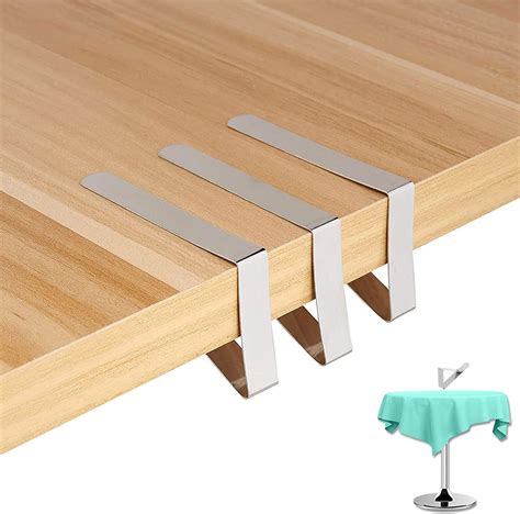 Patrichor Pi Ces Pince Nappe Inoxydable Attache Nappe De Table