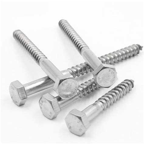 Din Hex Head Lag Coach Wood Screws For Furniture Hardware And