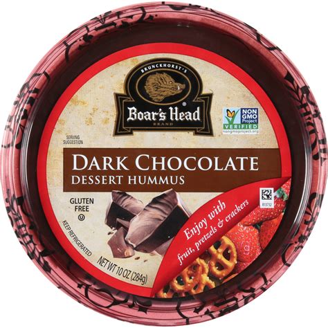 Save On Boar S Head Dessert Hummus Dark Chocolate Gluten Free Order Online Delivery Stop And Shop