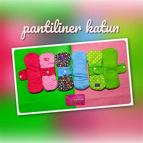 Jual Pembalut Kain Wanita Cuci Ulang Mensped Pantyliner Katun AZZA