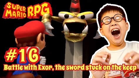 Challenge To The Signature Boss Exor The Sword Super Mario Rpg Ep16 Youtube