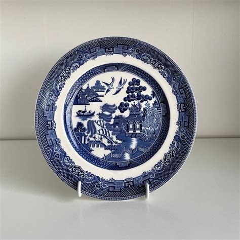 Johnson Brothers Blue Willow China Etsy