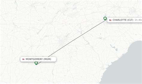 Direct Non Stop Flights From Montgomery To Charlotte Schedules