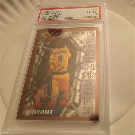 Topps Finest Kobe Bryant RC PSA 8 EBay