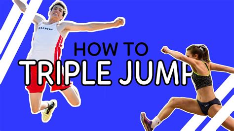 How To Triple Jump Learn To Hop Step And Jump With Junior