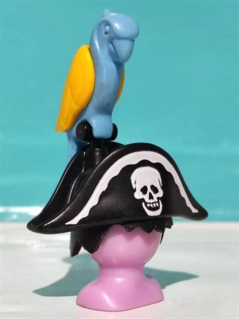 PLAYMOBIL CHAPEAU BICORNE Support Perroquet Ara Pirates Chapeau Pirate