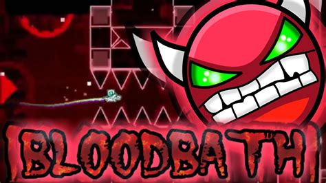 Geometry Dash Bloodbath Nerfed Complete Youtube