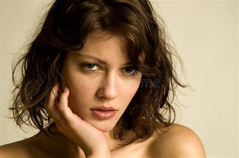 Model Anneliese Stock Image Image Of Inviting Naked