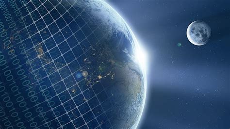 HD wallpaper: earth, planet, space, simulation, virtual, globe, world ...