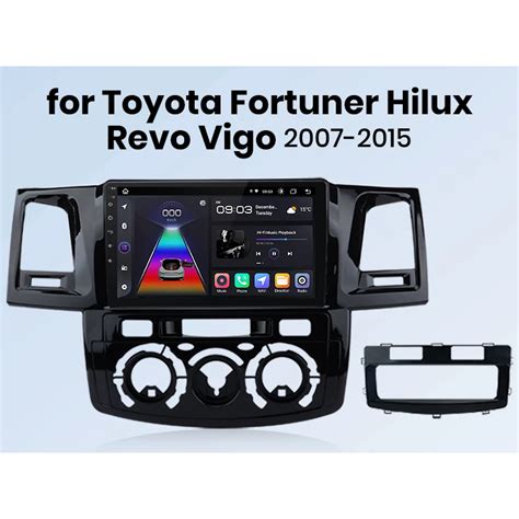 Radio Navegador Android Para Toyota Fortuner Hilux Revo Vigo