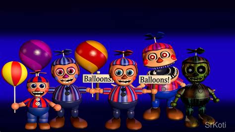 C D Fnaf Balloon Boy Generation Speedart Youtube