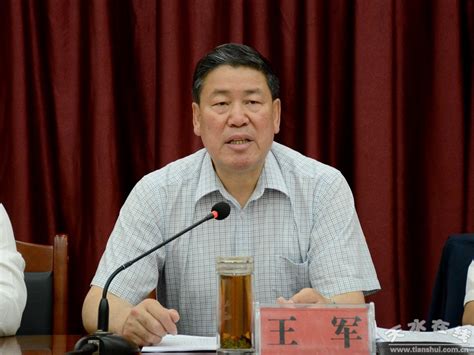 王军市长主持召开全市经济运行调度暨重点项目工作推进会图 天水在线