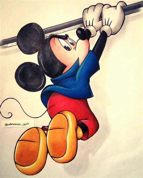 Mickey Mouse [fan Art] By Gwenou44 Icewolf On Deviantart