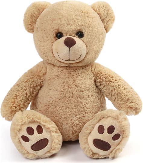 Lotfancy Brown Teddy Bear Stuffed Animal 12 Inch Cute