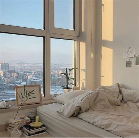 Bedroom Overlooking City From Stylemefresh Aesthetic Rooms Dream