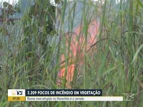 Bom Dia Mirante Maranhão registra 2 029 focos de incêndios Globoplay